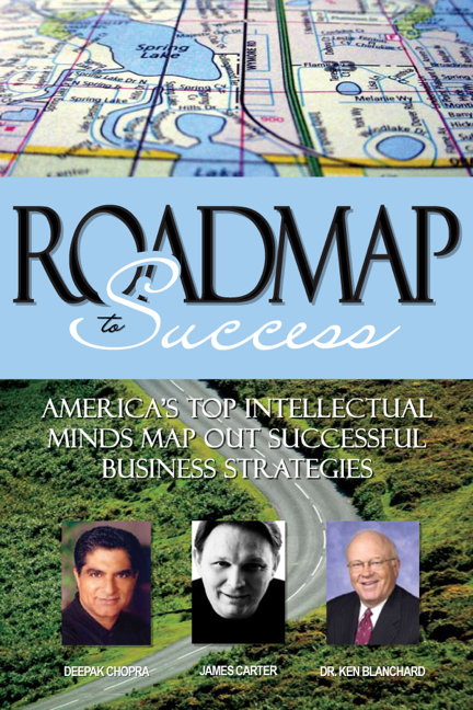 Roadmap to Success book cover, co-authored by James Carter