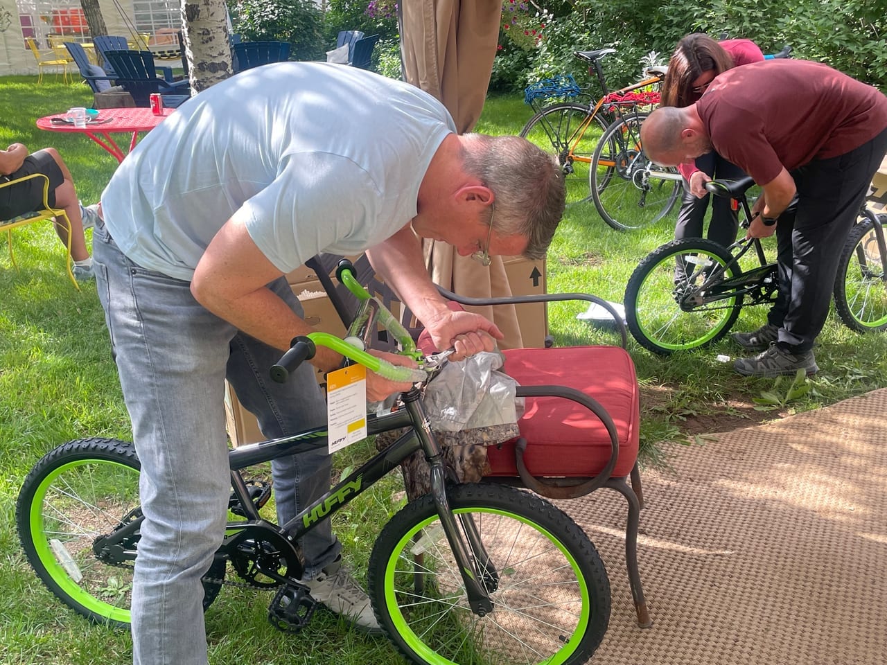 Bike Builds — a Building Teams give-back team building event