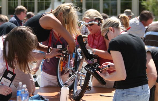 Bike Builds — a Building Teams give-back team building event