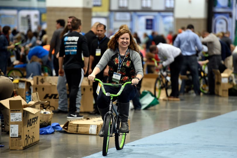Davita Bikes 007 — Large-Scale team building with Building Teams