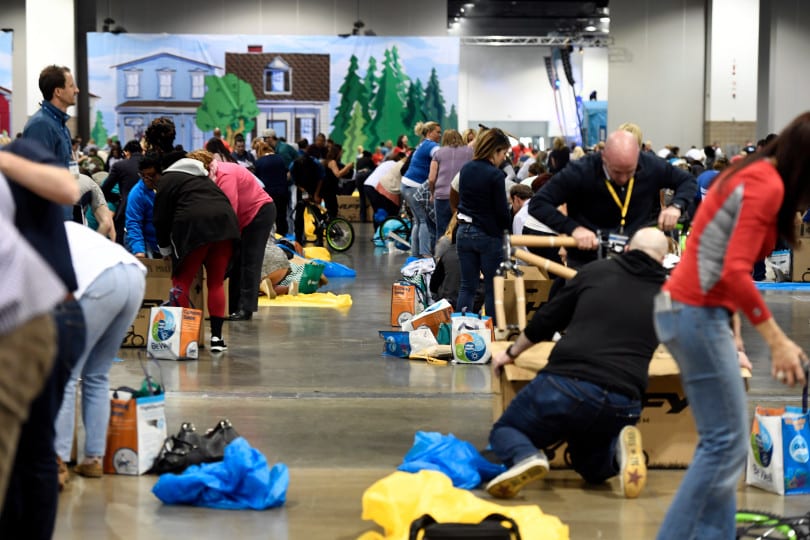 Davita Bikes 012 — Large-Scale team building with Building Teams