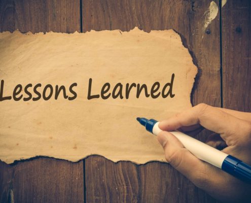 lesson learned