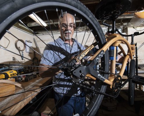 making bicycle